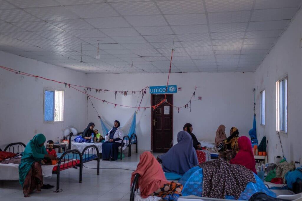 Bolnišnica v Somaliji.