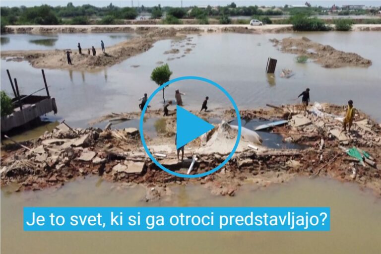 Zaradi podnebnih sprememb so otroci vedno bolj ogroženi. UNICEF ustvarja trajnostne rešitve, ki otrokom omogočajo boljše življenjske pogoje.