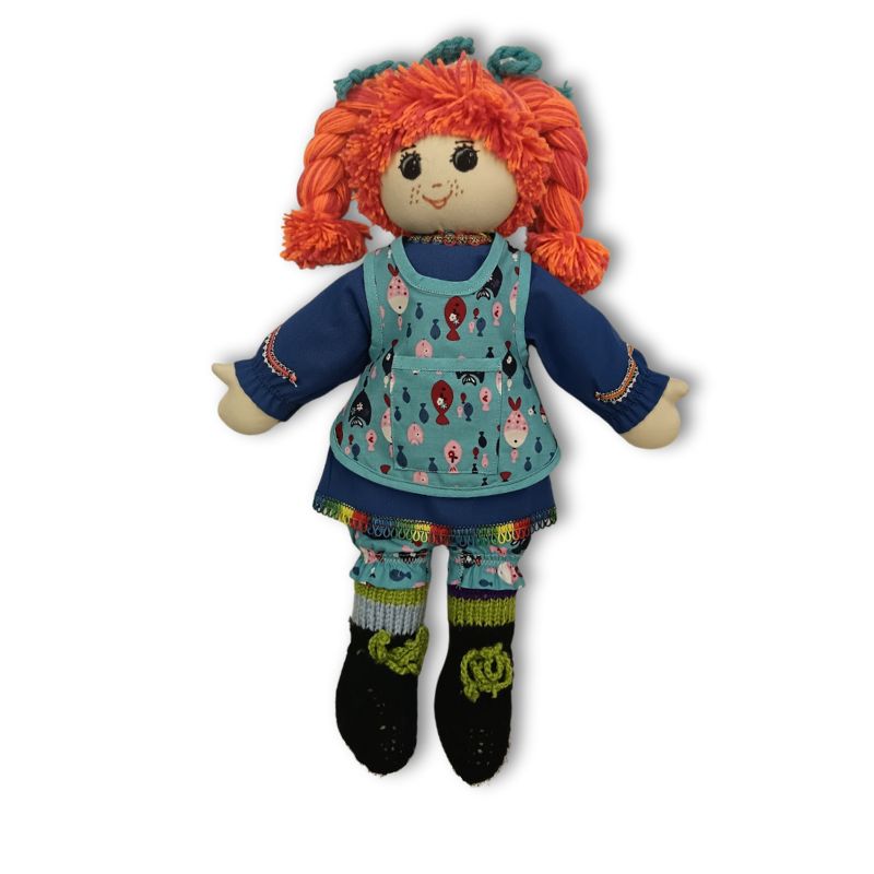 Punčka iz cunj Špela Pika Nogavička