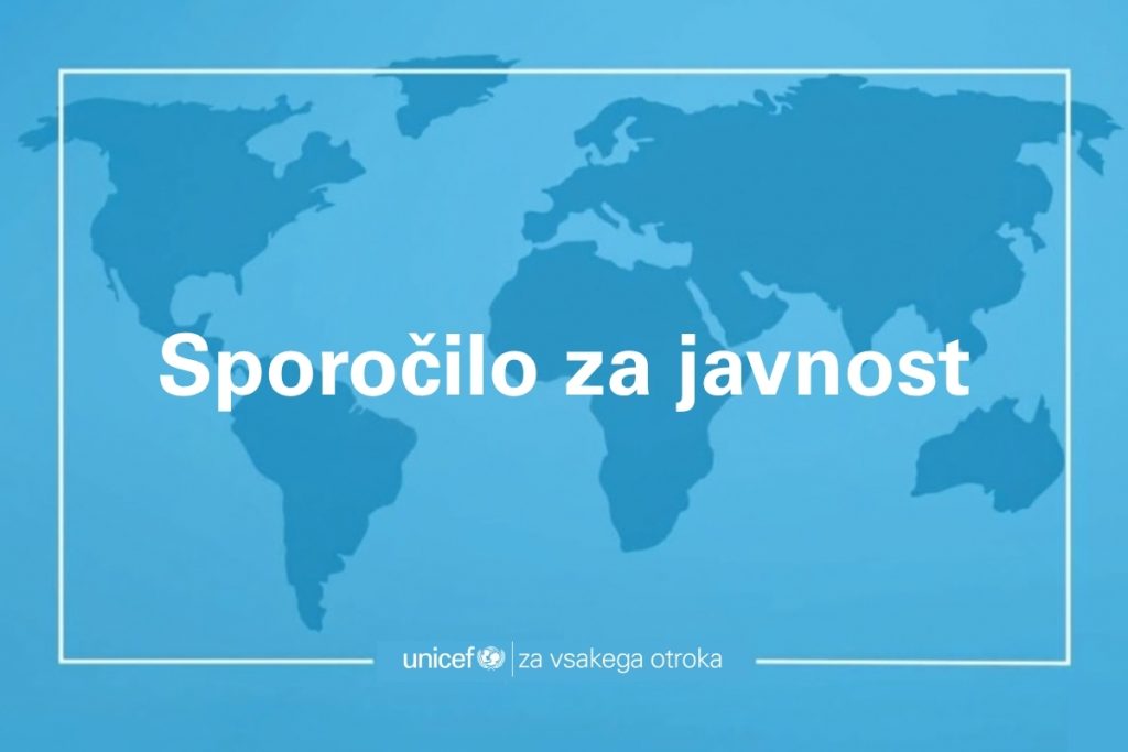Sporočilo za javnost