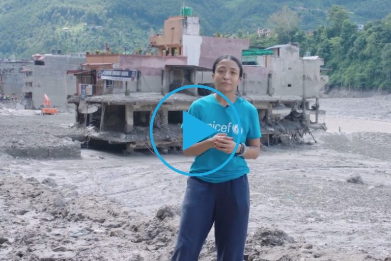 Web thumbnail - Odziv na poplave v Nepalu